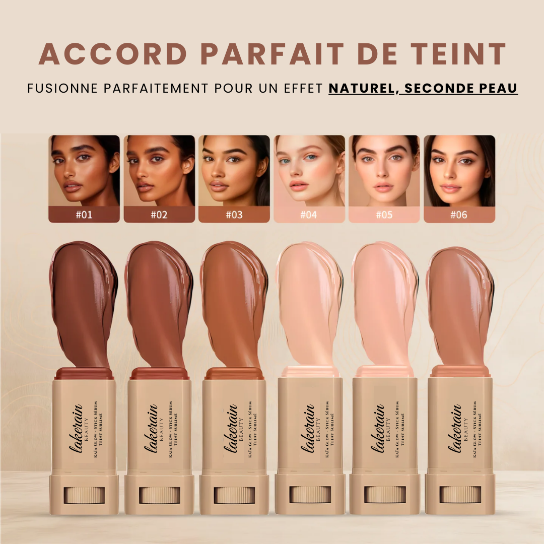 Stick Fond de Teint Soin 2-en-1 – Kaïa Glow